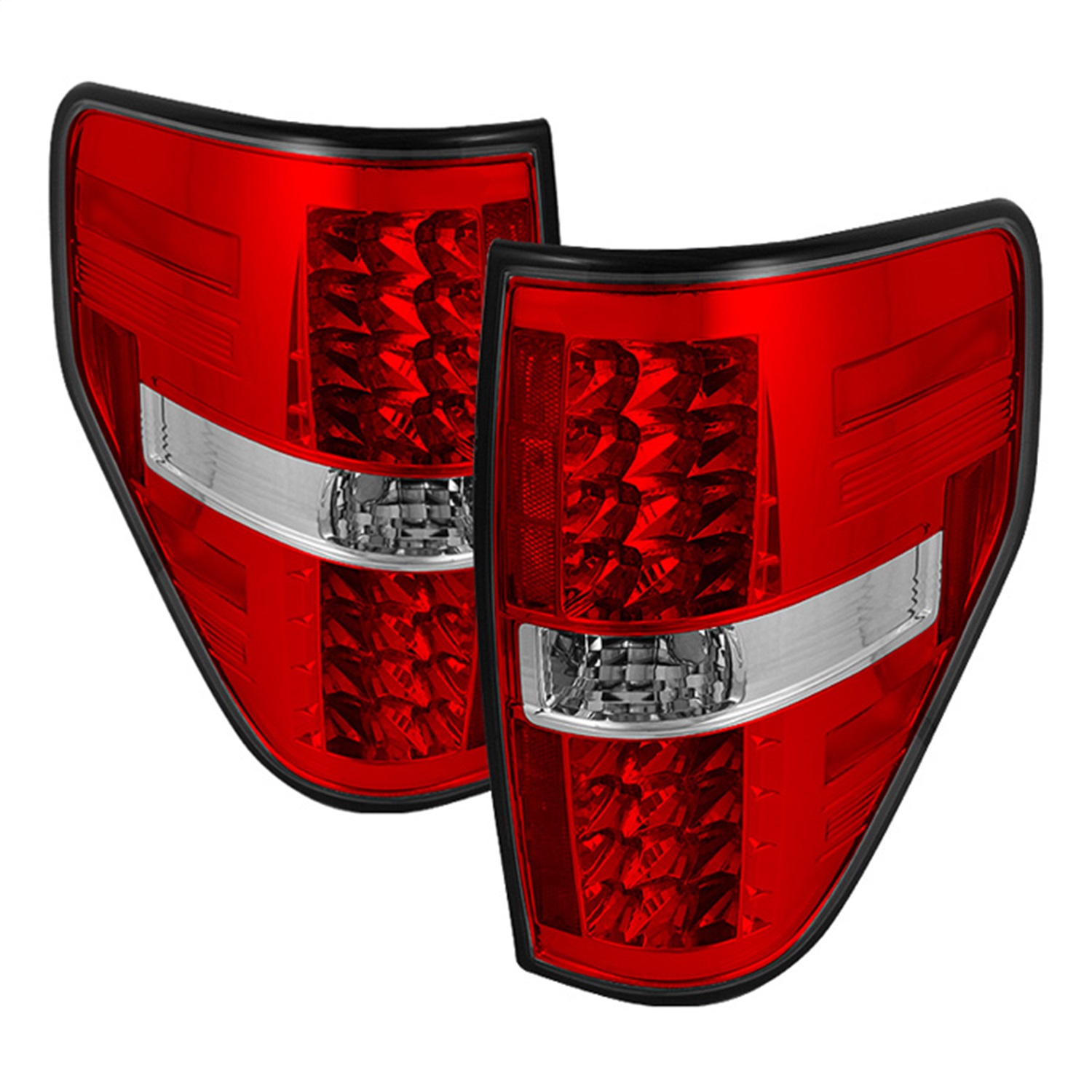Spyder LED Tail Lights, Fits Ford F150 09-14