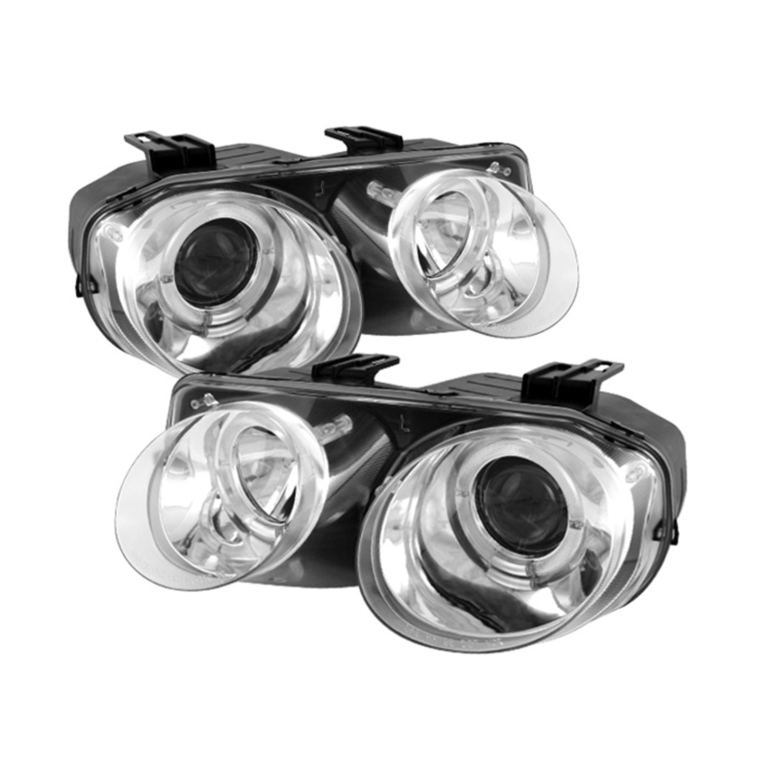 Spyder Auto 5008701 Halo Projector Headlights Fits 98-01 Integra