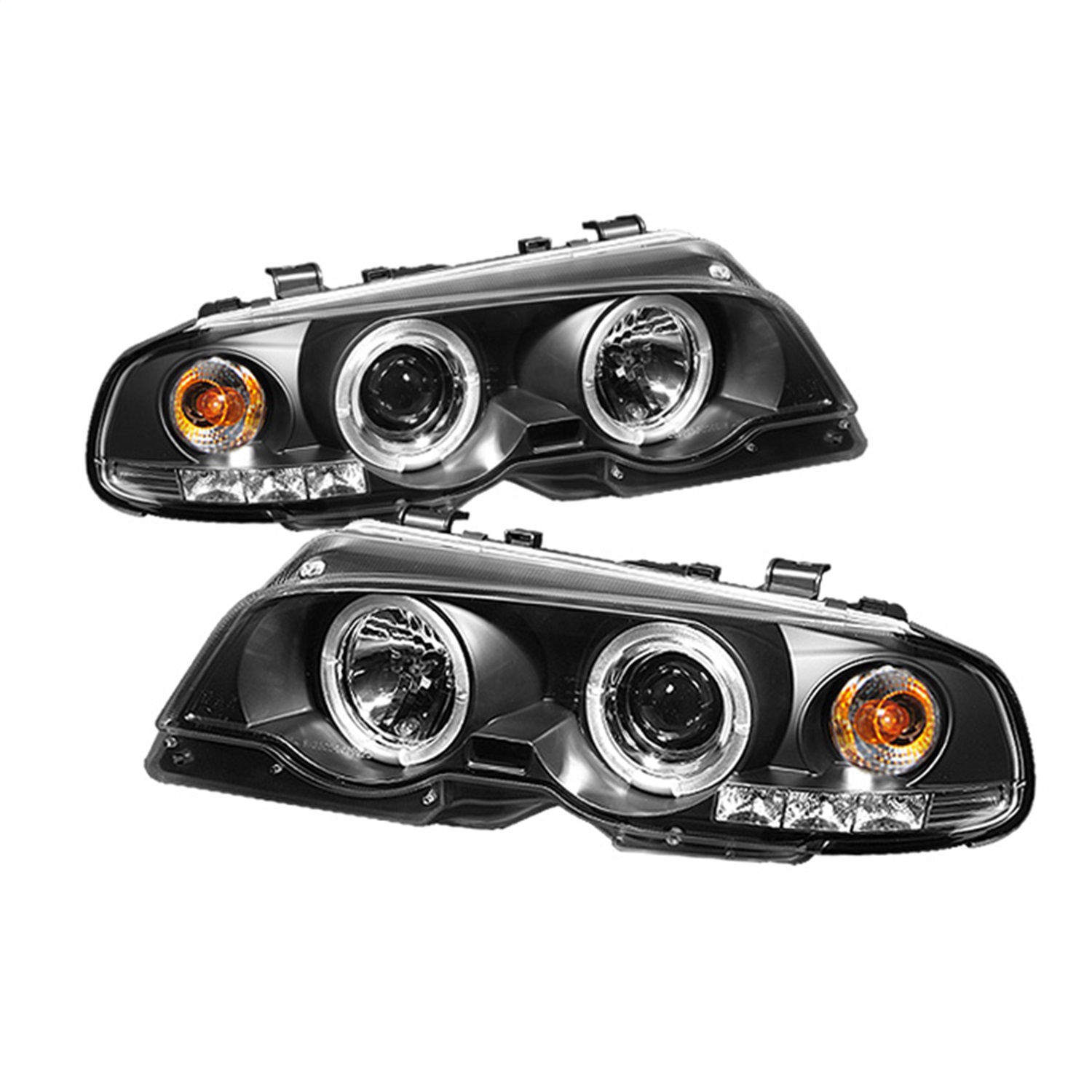 Spyder Auto 5008923 Halo Projector Headlights Fits 323Ci 325Ci 328Ci 330Ci M3