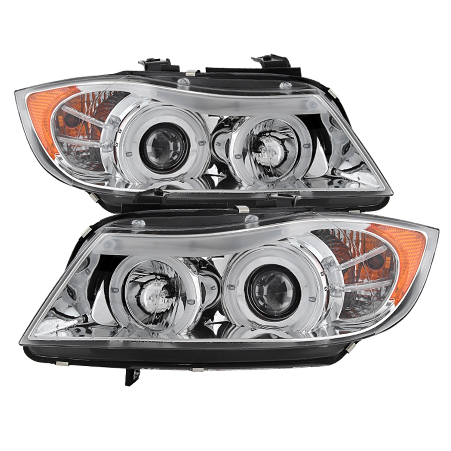 Spyder Auto 5009012 Halo Amber Projector Headlights