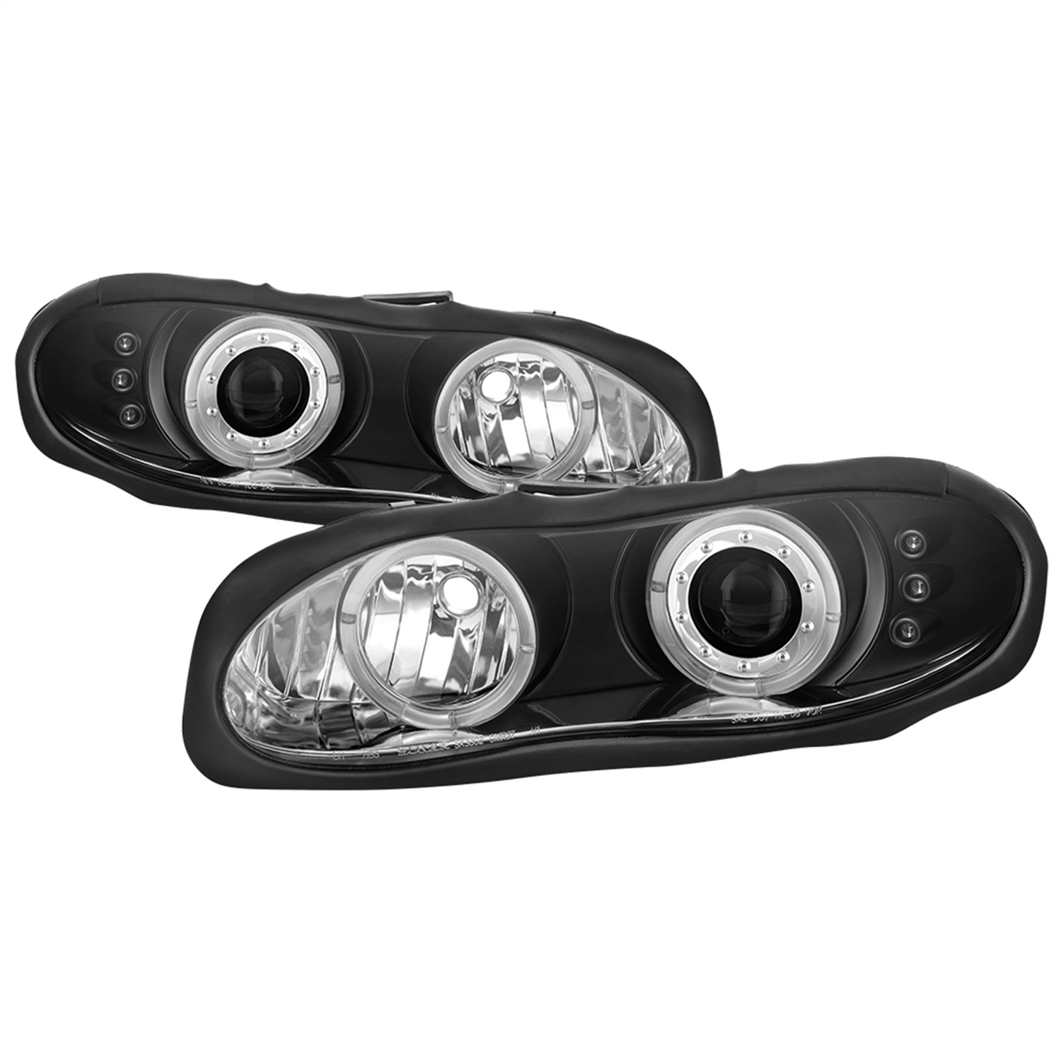 Spyder Auto 5009234 Halo LED Projector Headlights Fits 98-02 Camaro