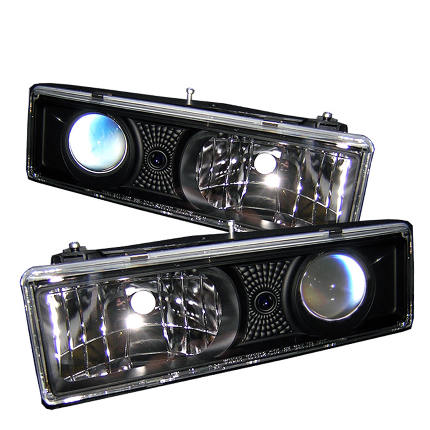 Spyder Projector Headlights, Fits Chevy C/K Series 1500/2500/3500 88-99