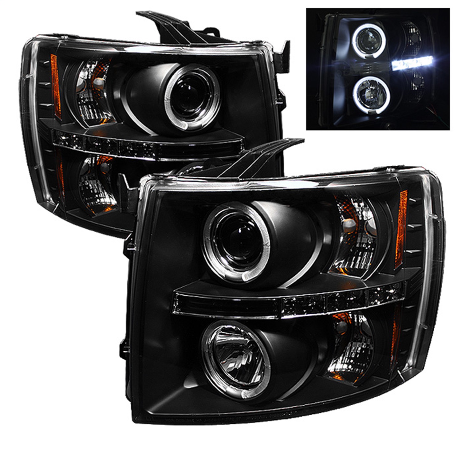 Spyder Auto 5009494 Halo LED Projector Headlights
