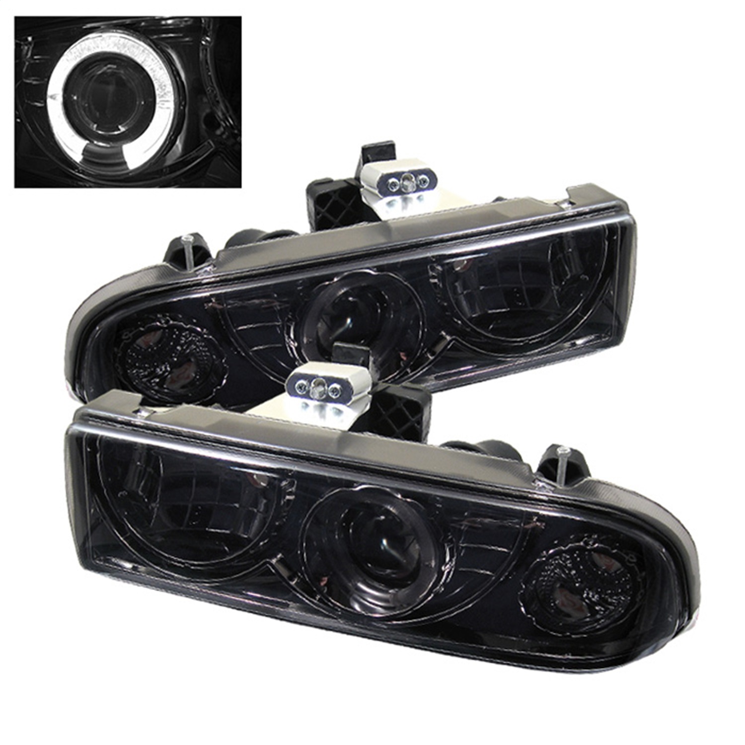 Spyder Auto 5009562 Halo Projector Headlights Fits 98-05 S10 Blazer S10 Pickup Spyder Auto 5009562 Halo Projector Headlights Fits 98-05 S10 Blazer S10 Pickup