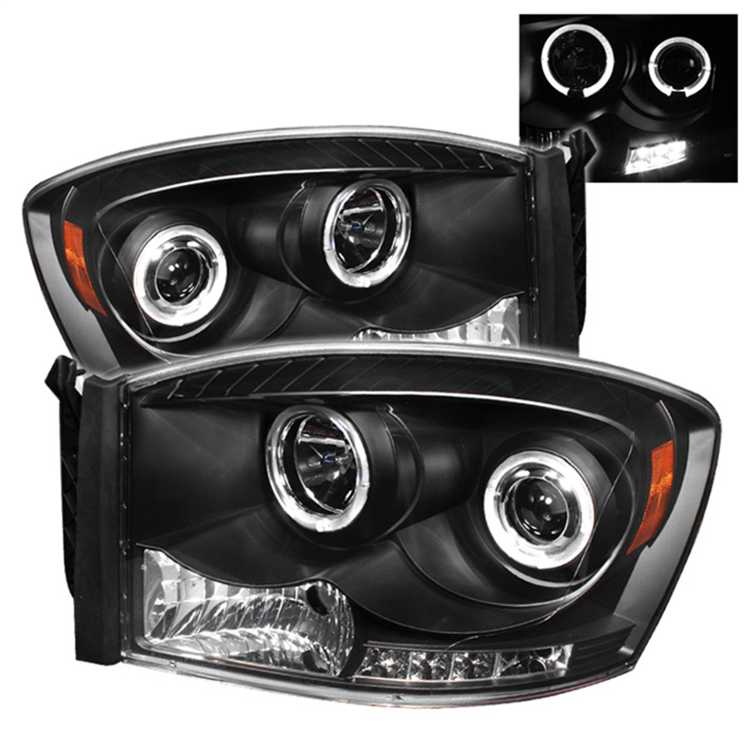 Spyder Auto 5010001 Halo LED Projector Headlights