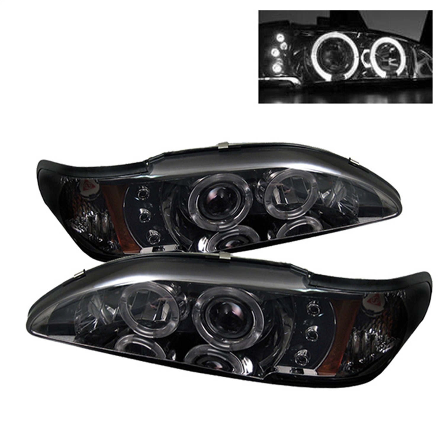 Spyder Projector Headlights, Fits Ford Mustang 94-98 1PC