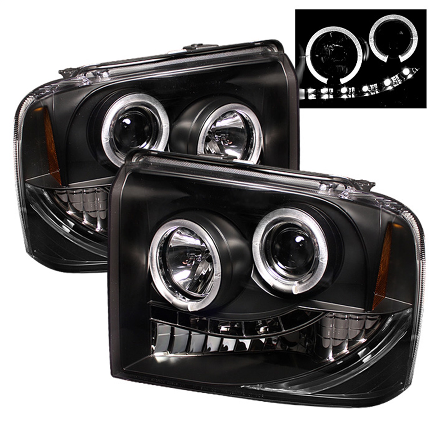 Spyder Auto 5010544 Halo LED Projector Headlights