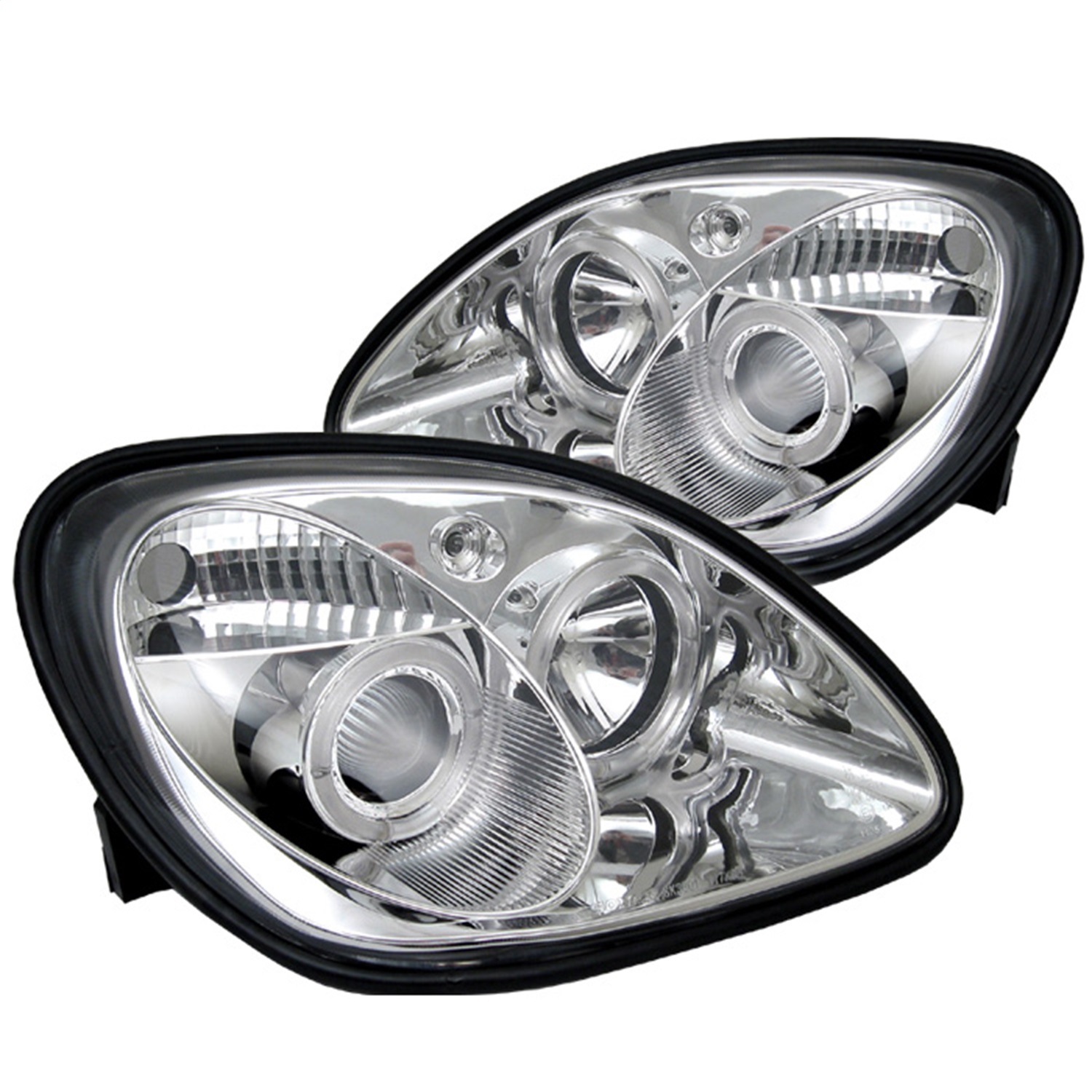 Spyder Auto 5011206 Halo Projector Headlights Fits 98-04 SLK230 SLK32 AMG SLK320