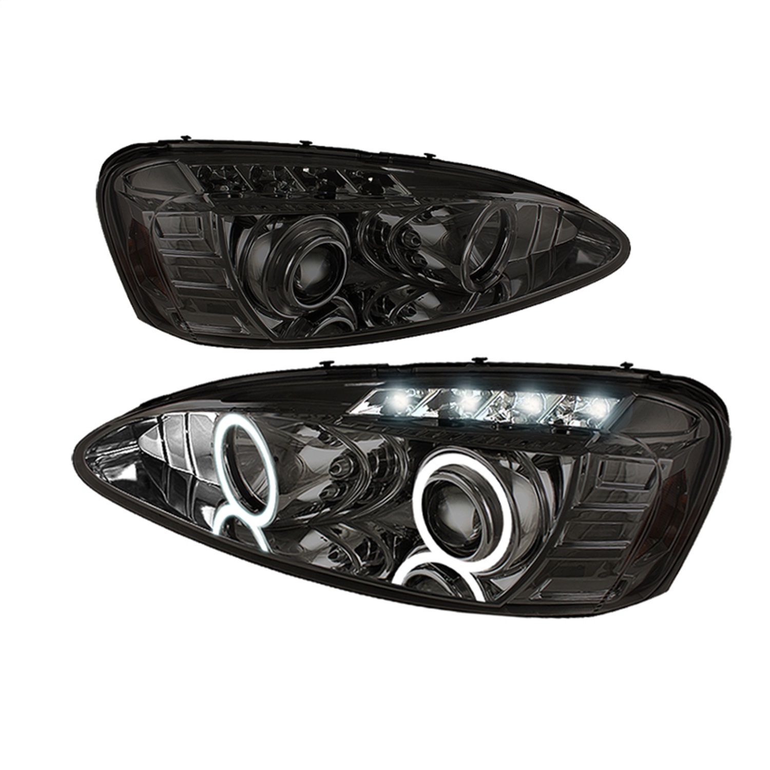 Spyder Auto 5011688 Halo LED Projector Headlights Fits 04-08 Grand Prix