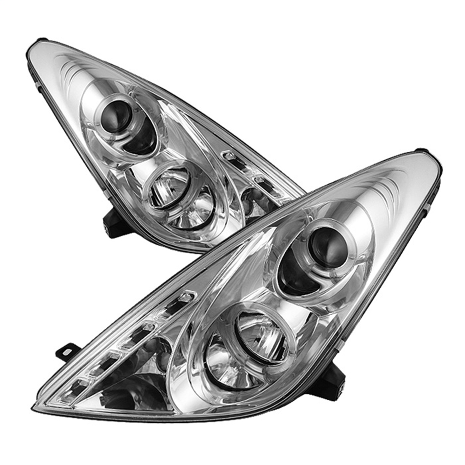 Spyder Auto 5011848 Halo LED Projector Headlights Fits 00-05 Celica