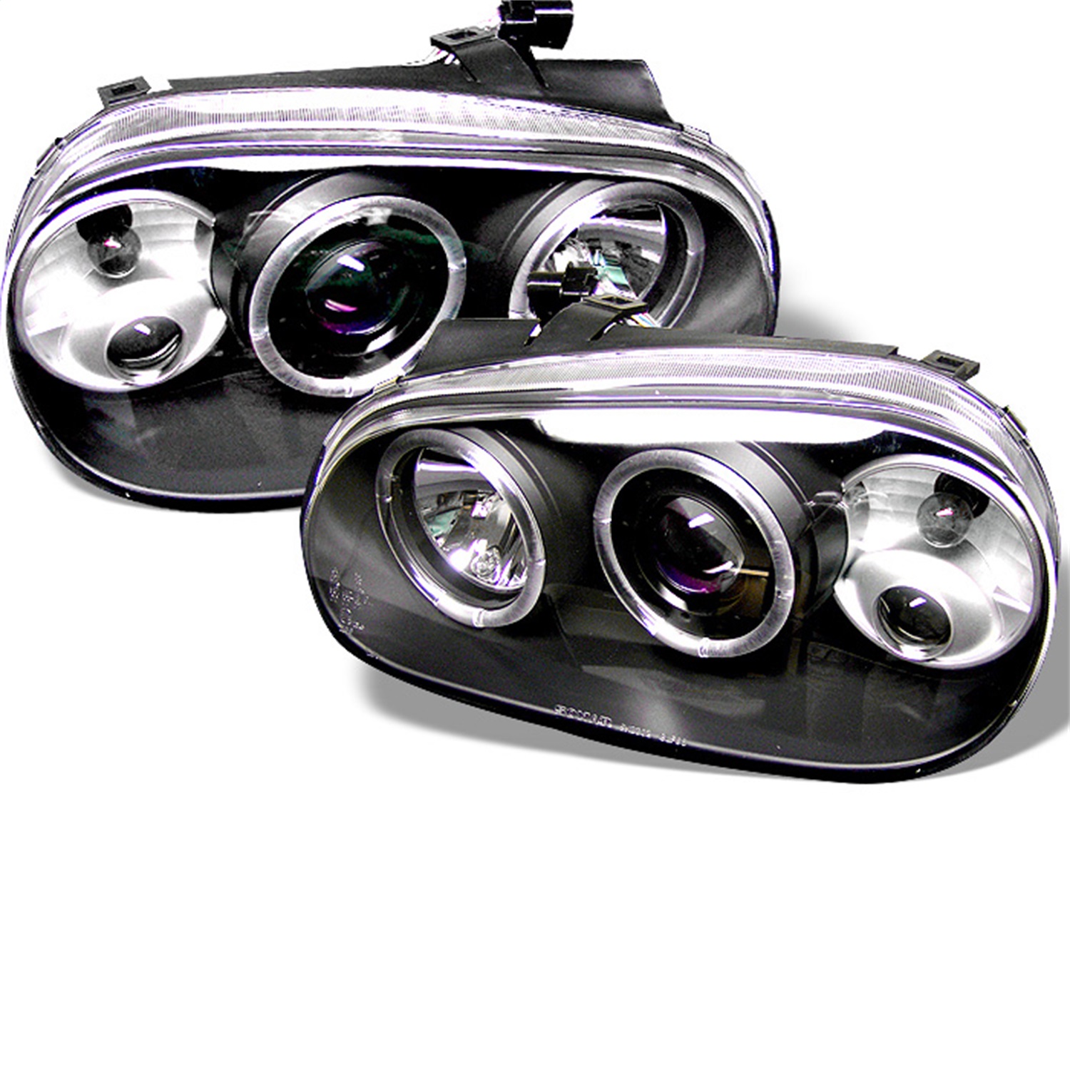Spyder Auto 5012159 Halo Projector Headlights Fits 99-05 Golf