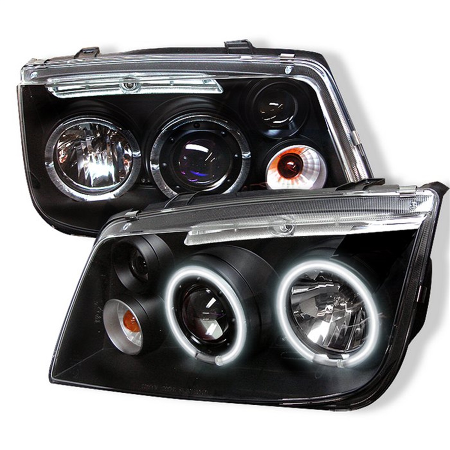 Spyder Auto 5012210 CCFL LED Projector Headlights Fits 99-05 Jetta