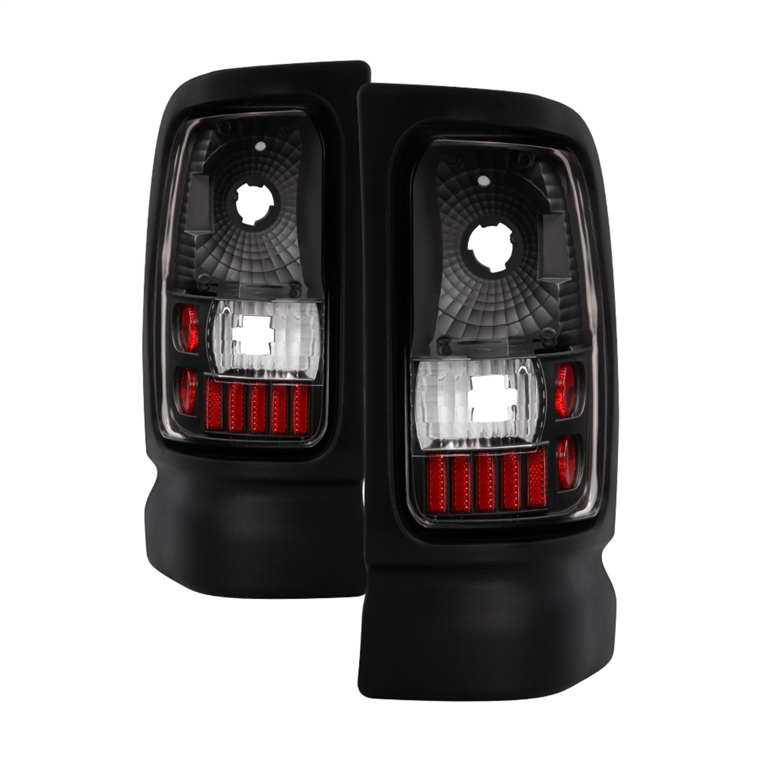 Spyder Auto 5012753 XTune Euro Style Tail Lights Fits Ram 1500 Ram 2500 Ram 3500