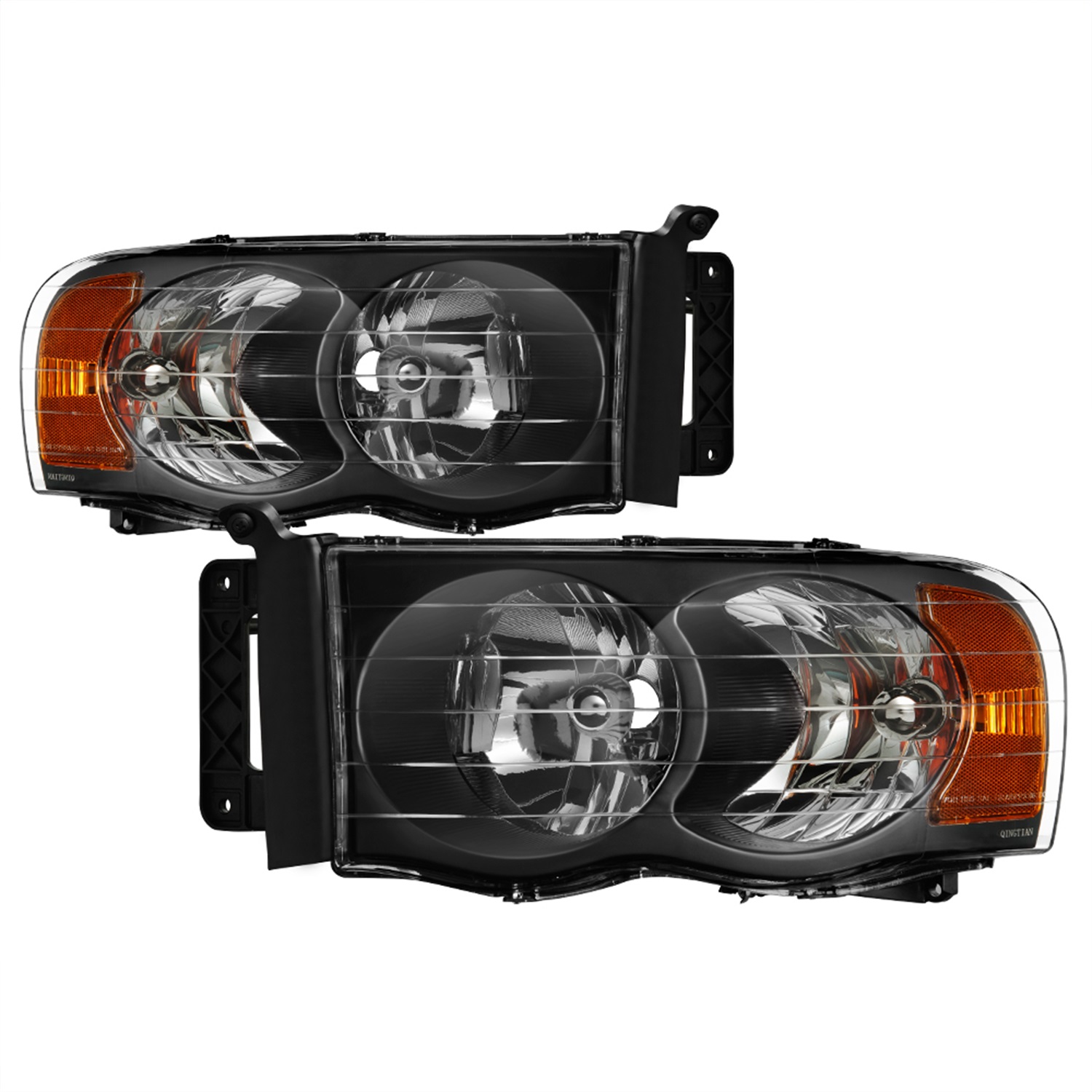 Spyder Auto 5014313 XTune Crystal Headlights Fits Ram 1500 Ram 2500 Ram 3500
