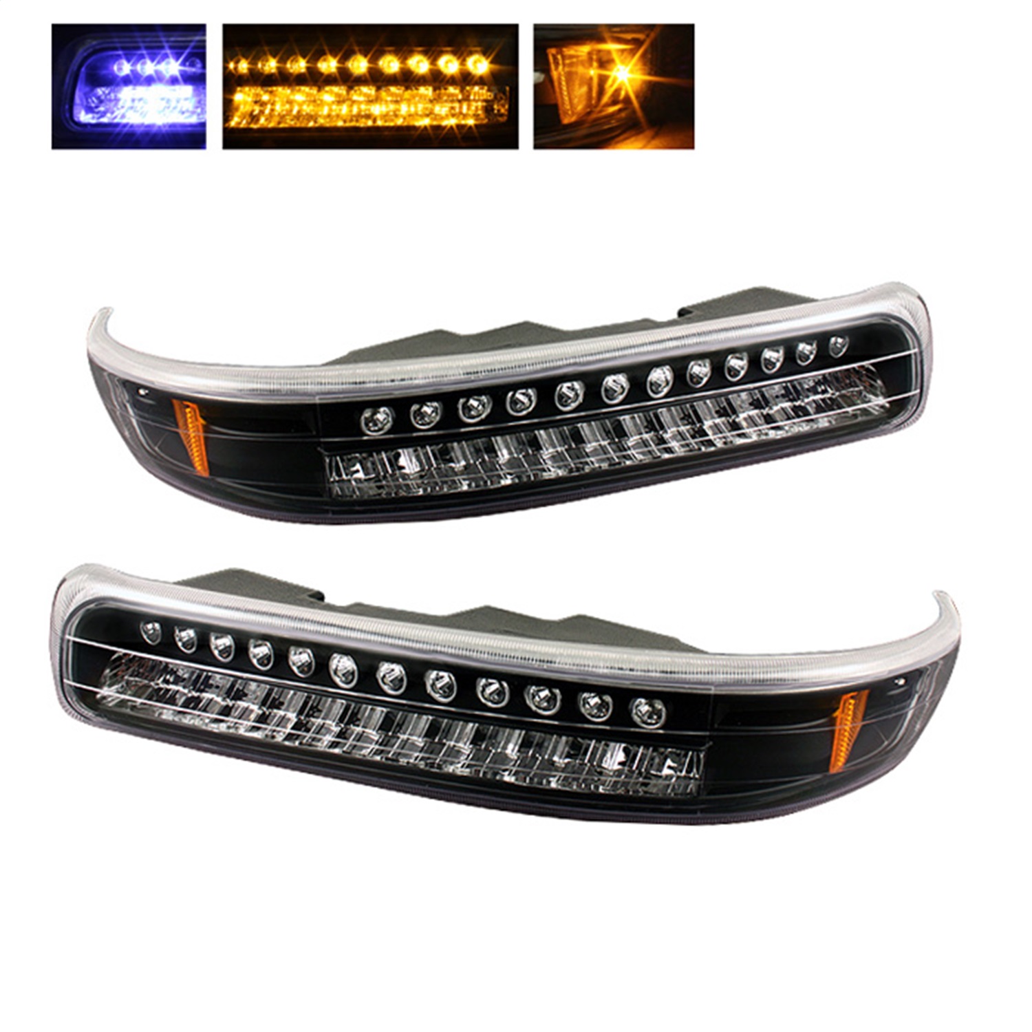 Spyder Auto 5014566 XTune Bumper Lights