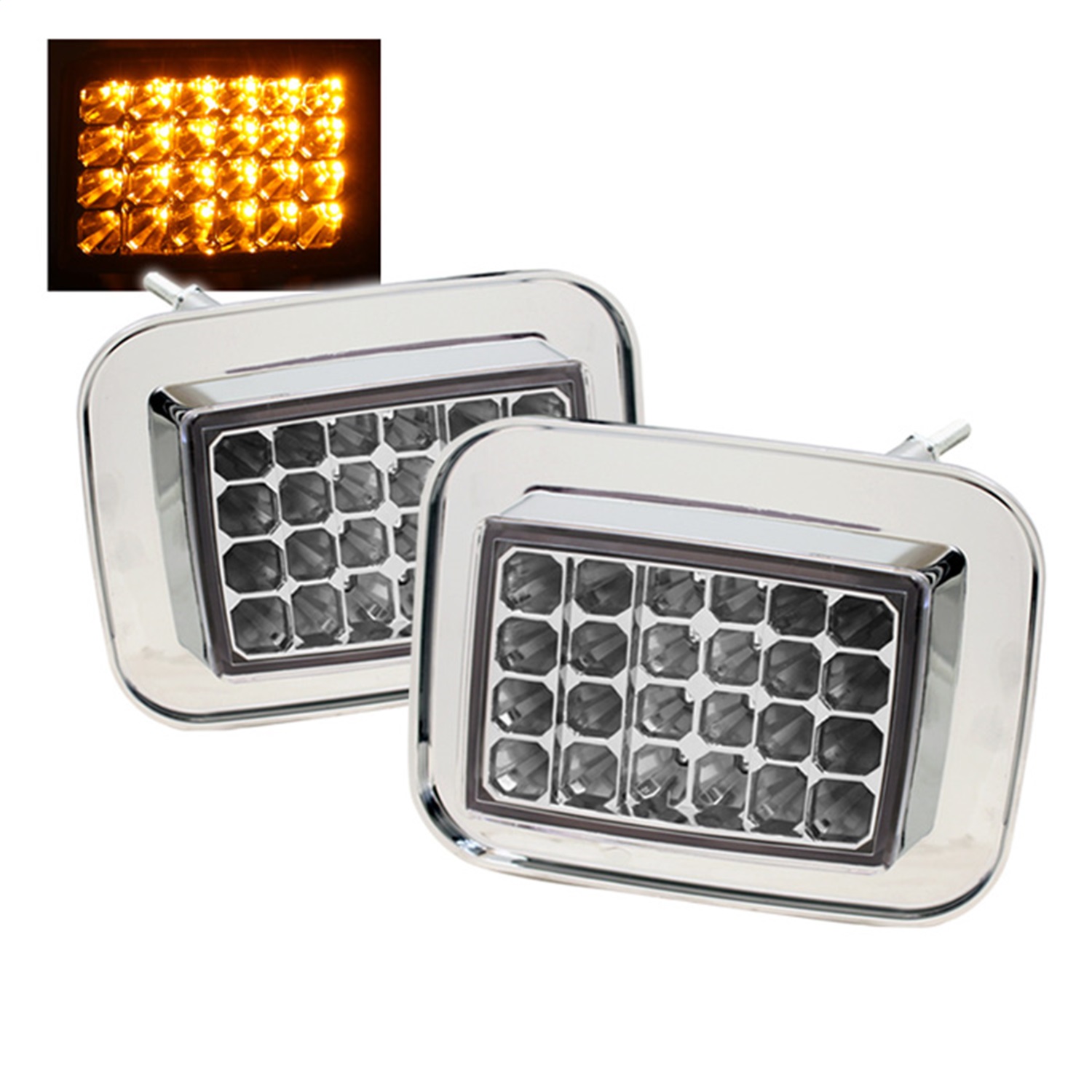 Spyder Auto 5016683 XTune Corner Lights Fits 03-09 H2