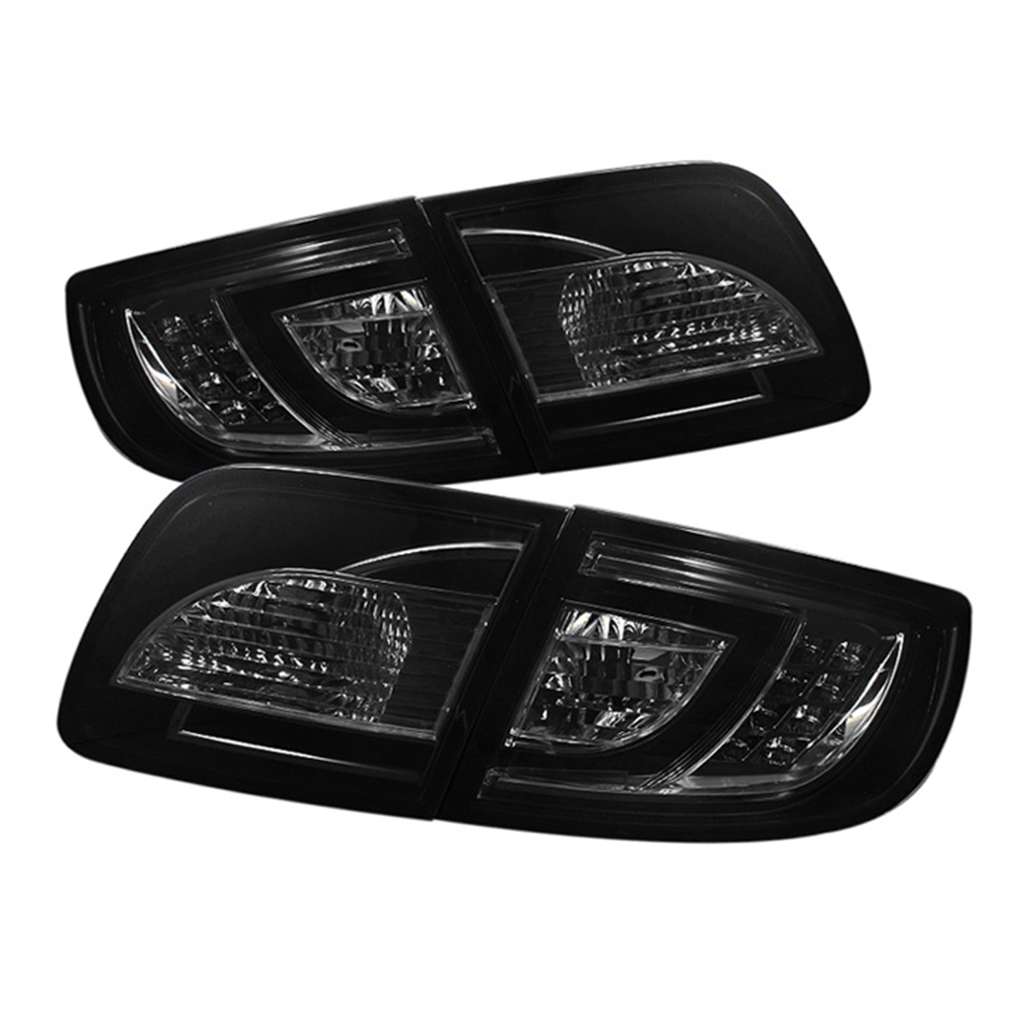 Spyder Auto 5017406 LED Tail Lights Fits 04-08 3