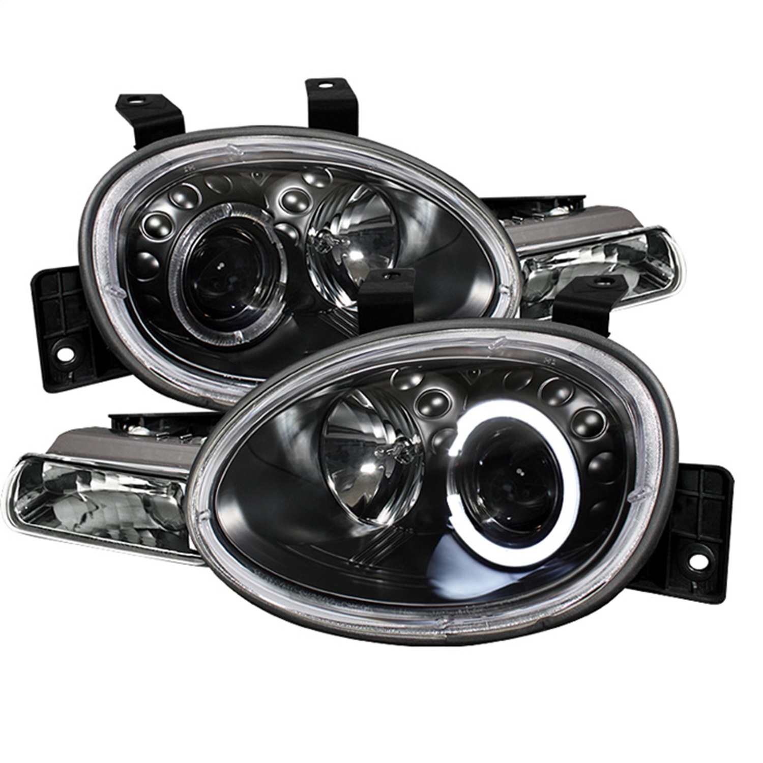 Spyder Auto 5017420 Halo Projector Headlights Fits 95-99 Neon