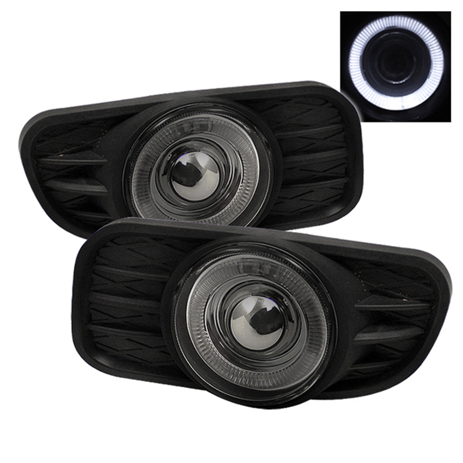 Spyder LED Fog Lights, Fits Jeep Grand Cherokee 99-04 Halo Projector