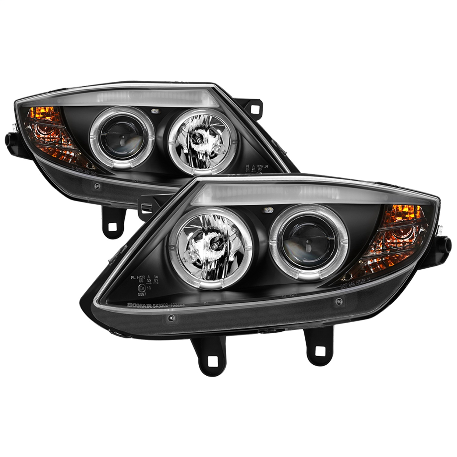 Spyder Auto 5029072 Halo Projector Headlights Fits 03-08 Z4