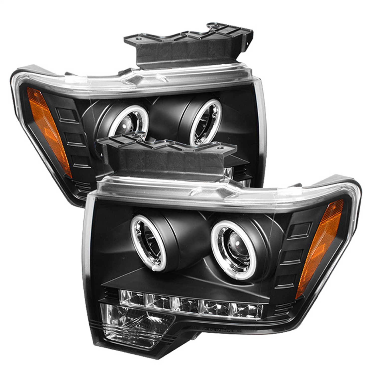 Spyder Auto 5030108 CCFL LED Projector Headlights Fits 09-14 F-150