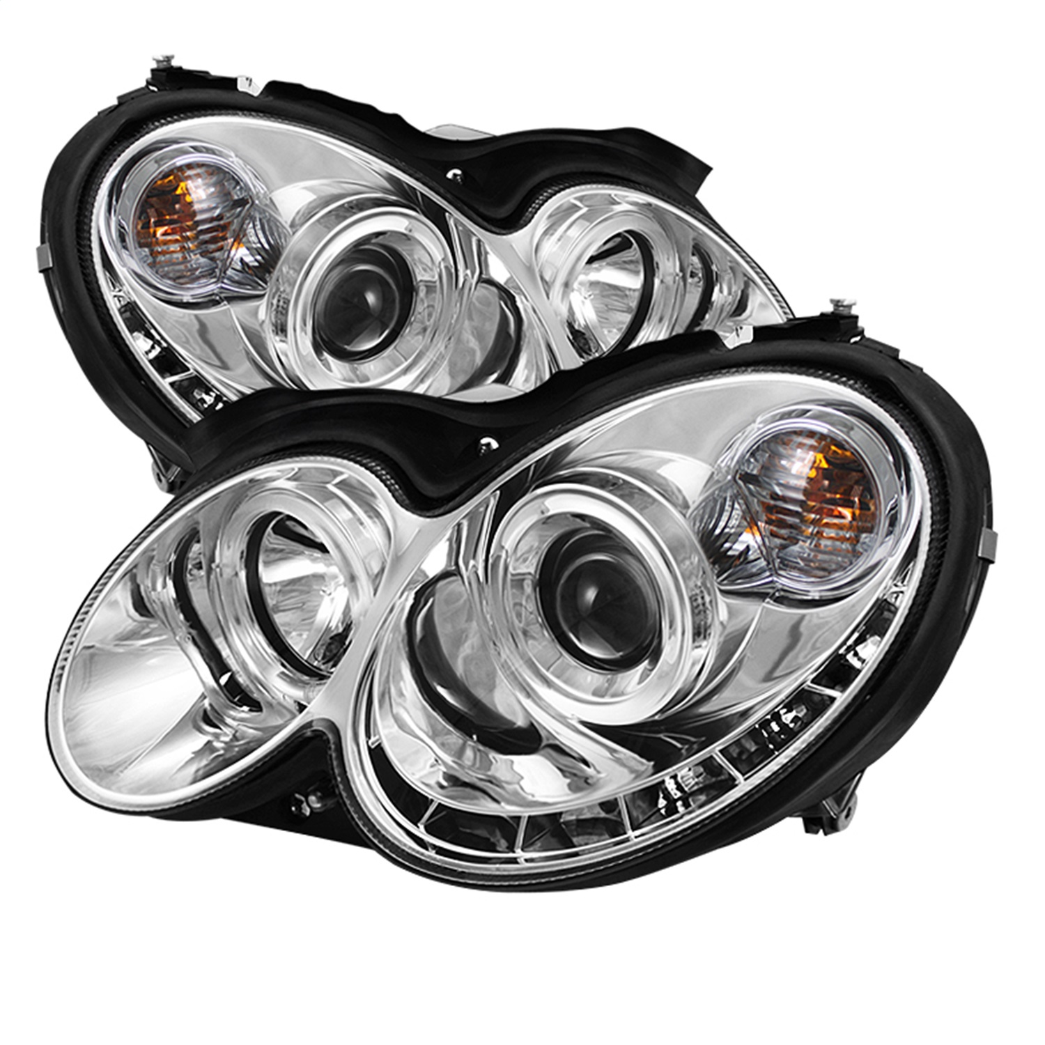 Spyder Auto 5038029 Halo DRL LED Projector Headlight