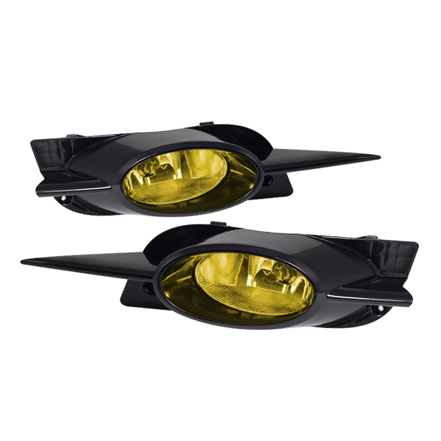 Spyder Fit Honda Civic 09-11 2Dr OEM Fog Lights W/Switch - Yellow
