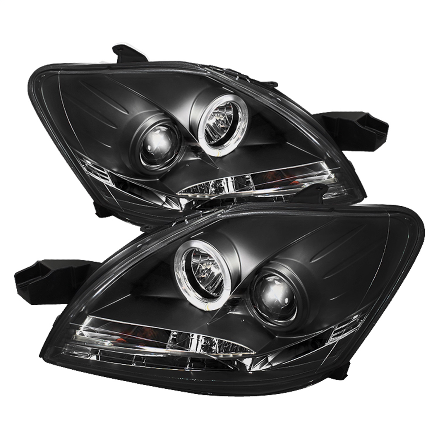 Spyder Auto 5038944 DRL LED Projector Headlights Fits 07-11 Yaris