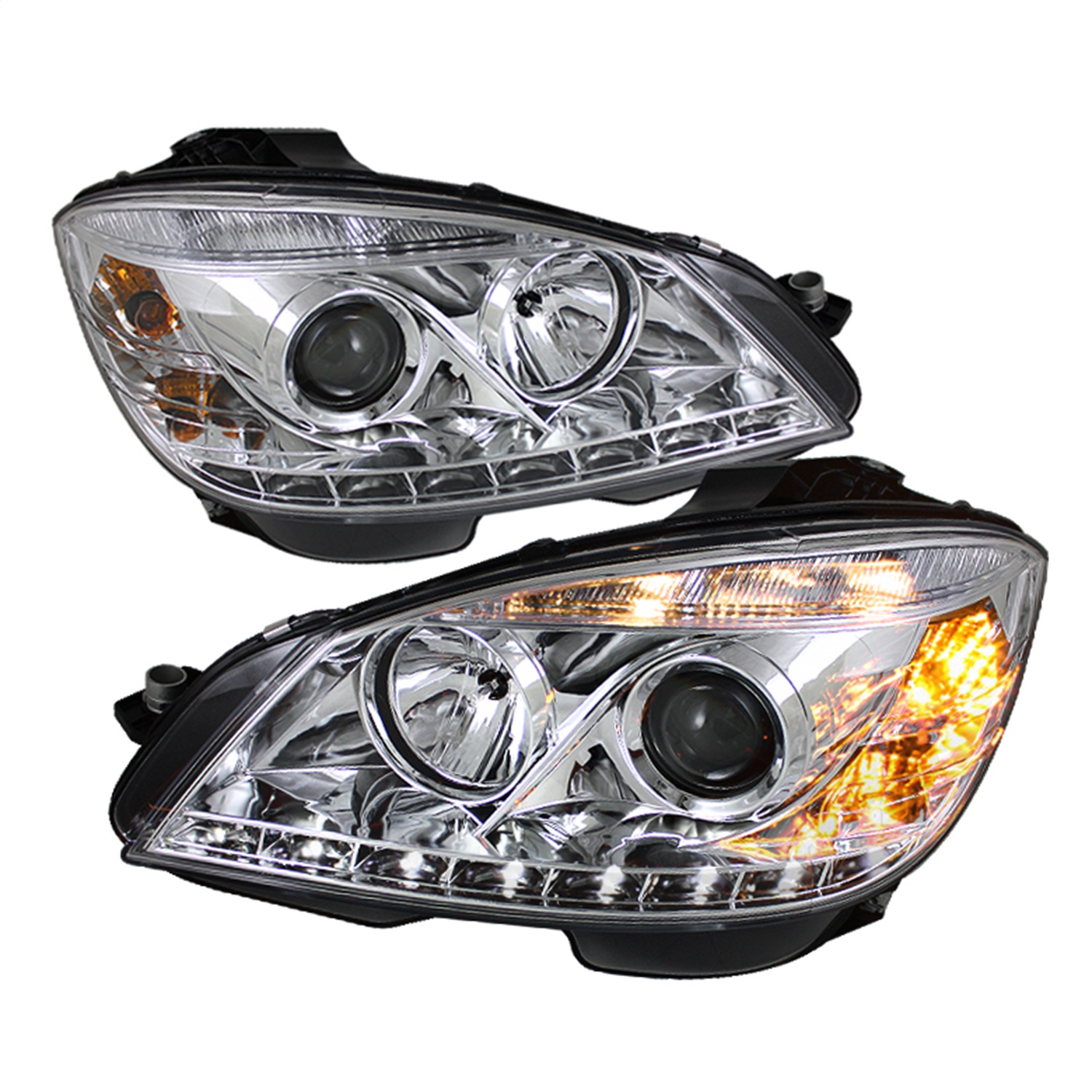 Spyder Auto 5042255 DRL LED Projector Headlights