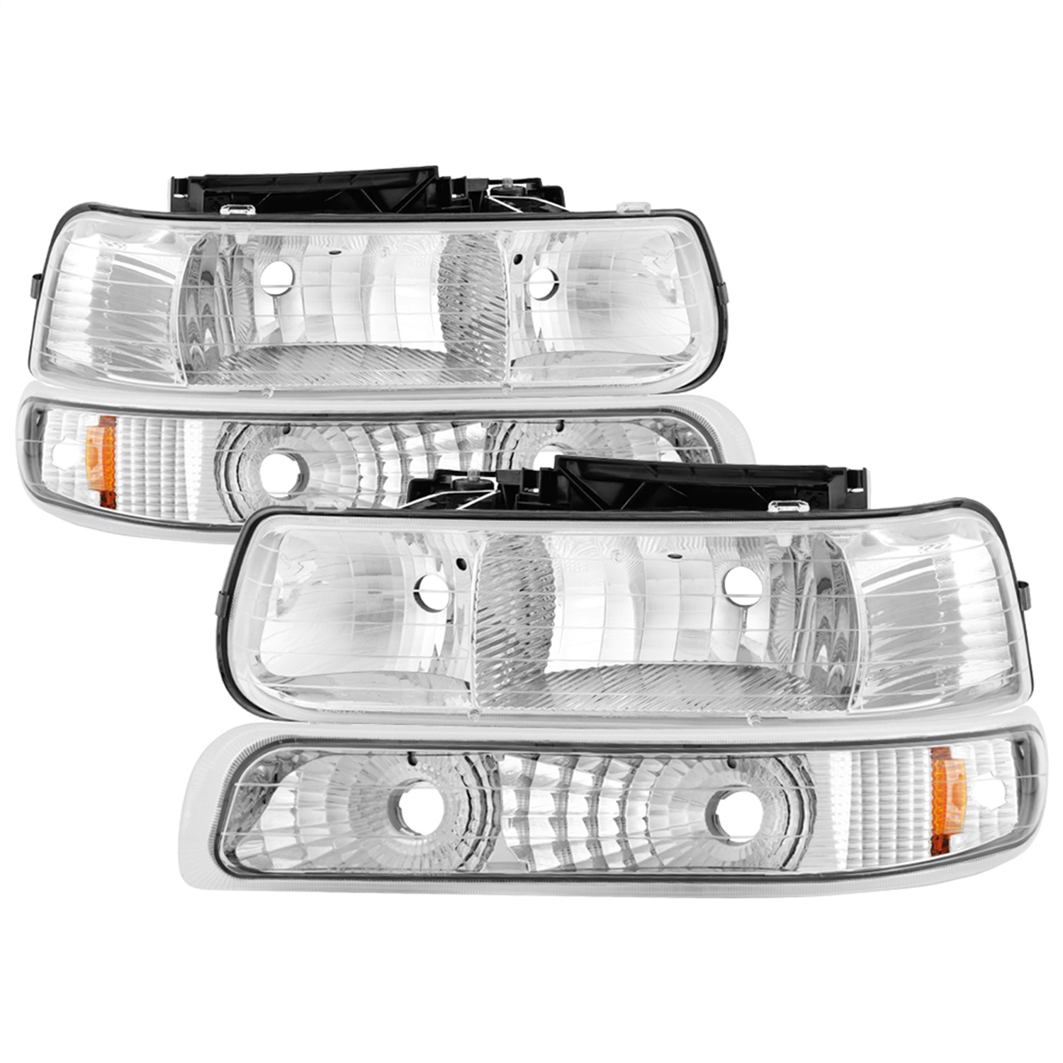 Spyder Auto 5064226 Crystal Headlights /Bumper Lights