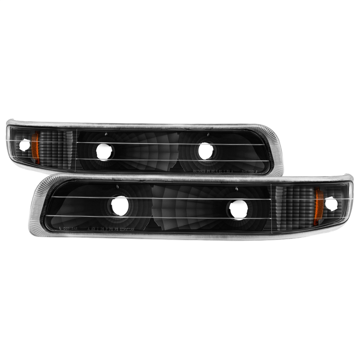 Spyder Auto 5064271 XTune Amber Reflector Bumper Lights