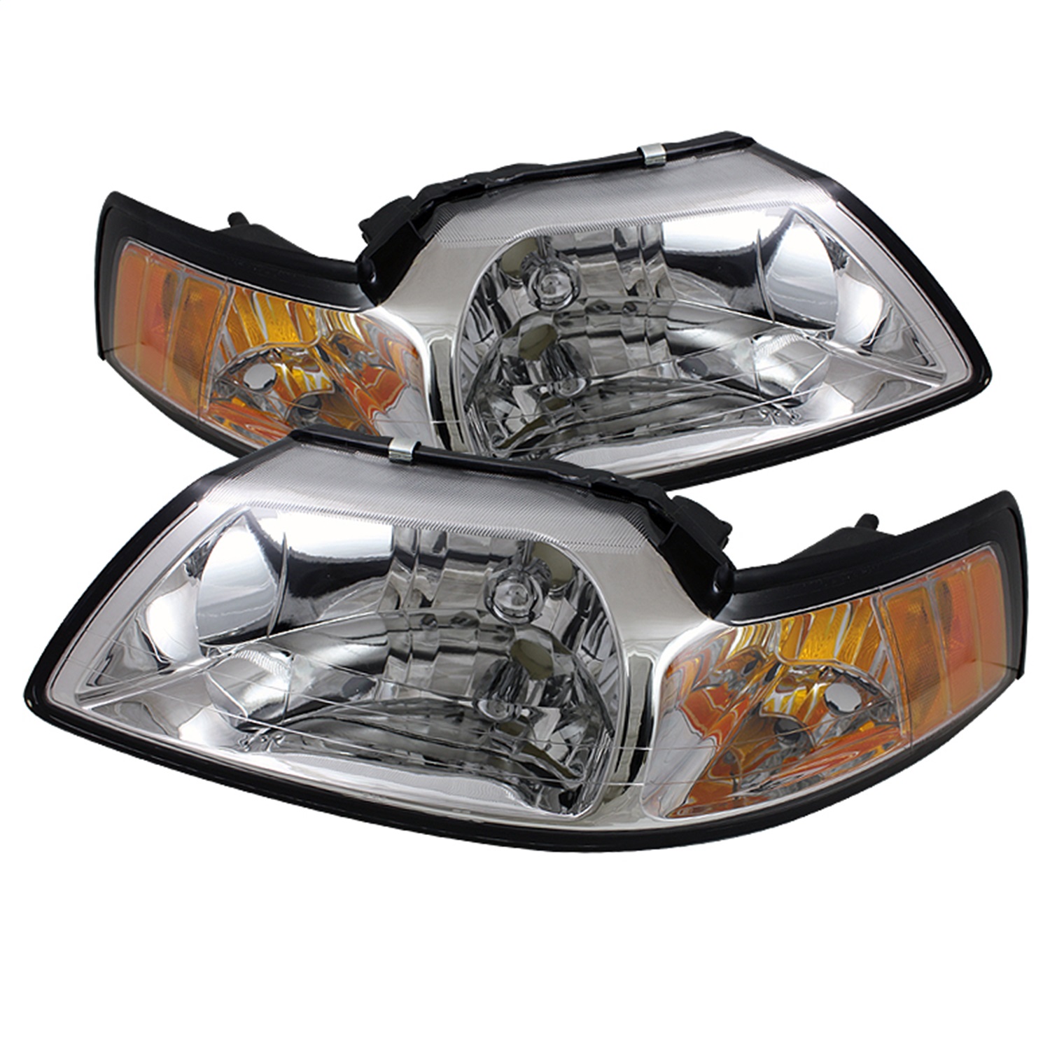 Spyder Auto 5064493 Crystal Headlights Fits 99-04 Mustang