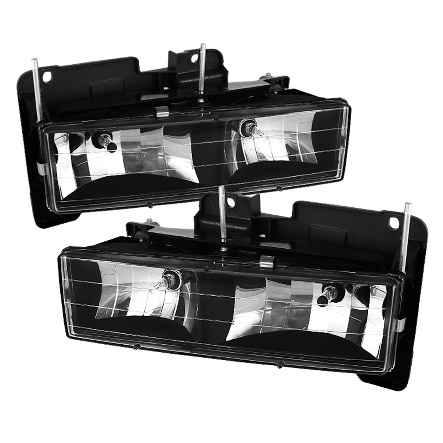 Spyder Auto 5069443 XTune Crystal Headlights