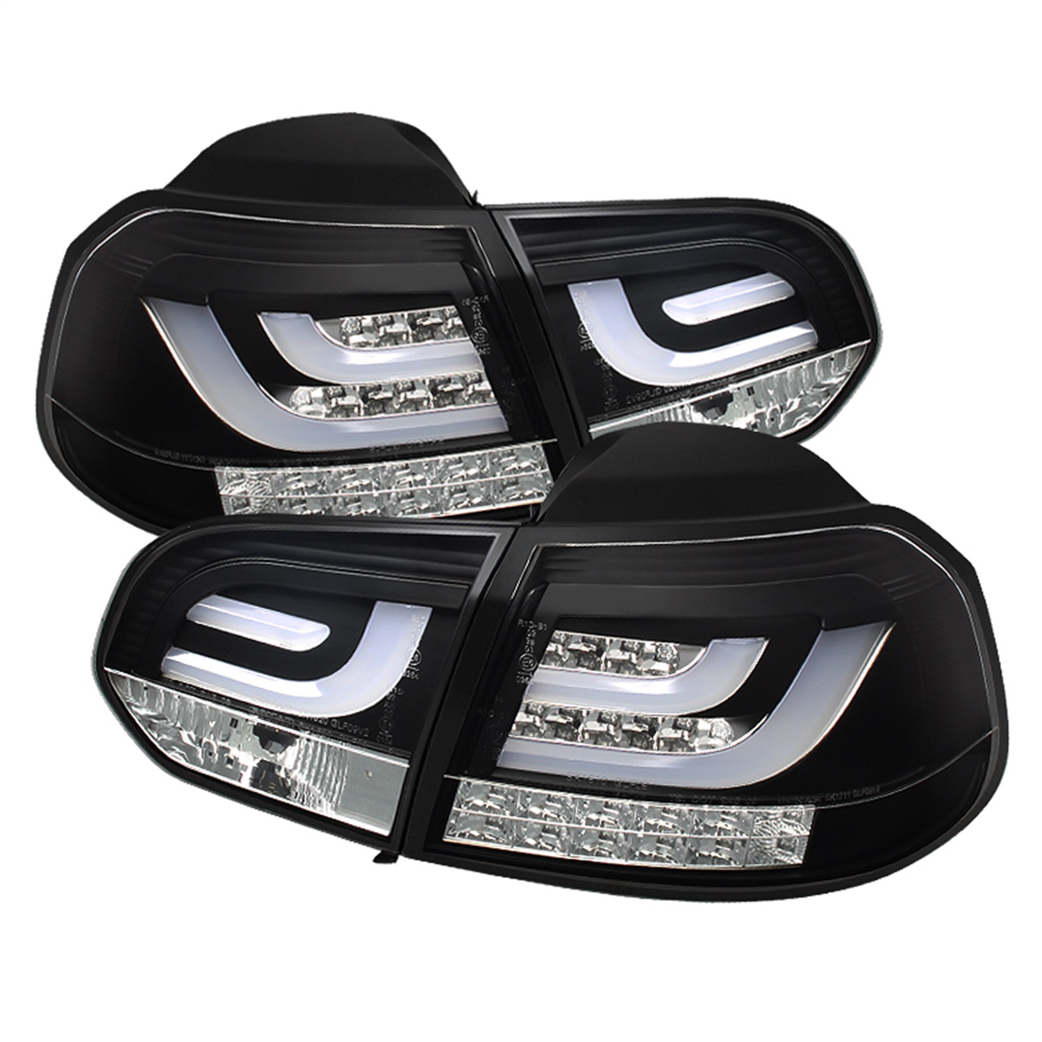 Spyder Auto 5071767 LED Tail Lights Fits 10-13 Golf Golf R GTI
