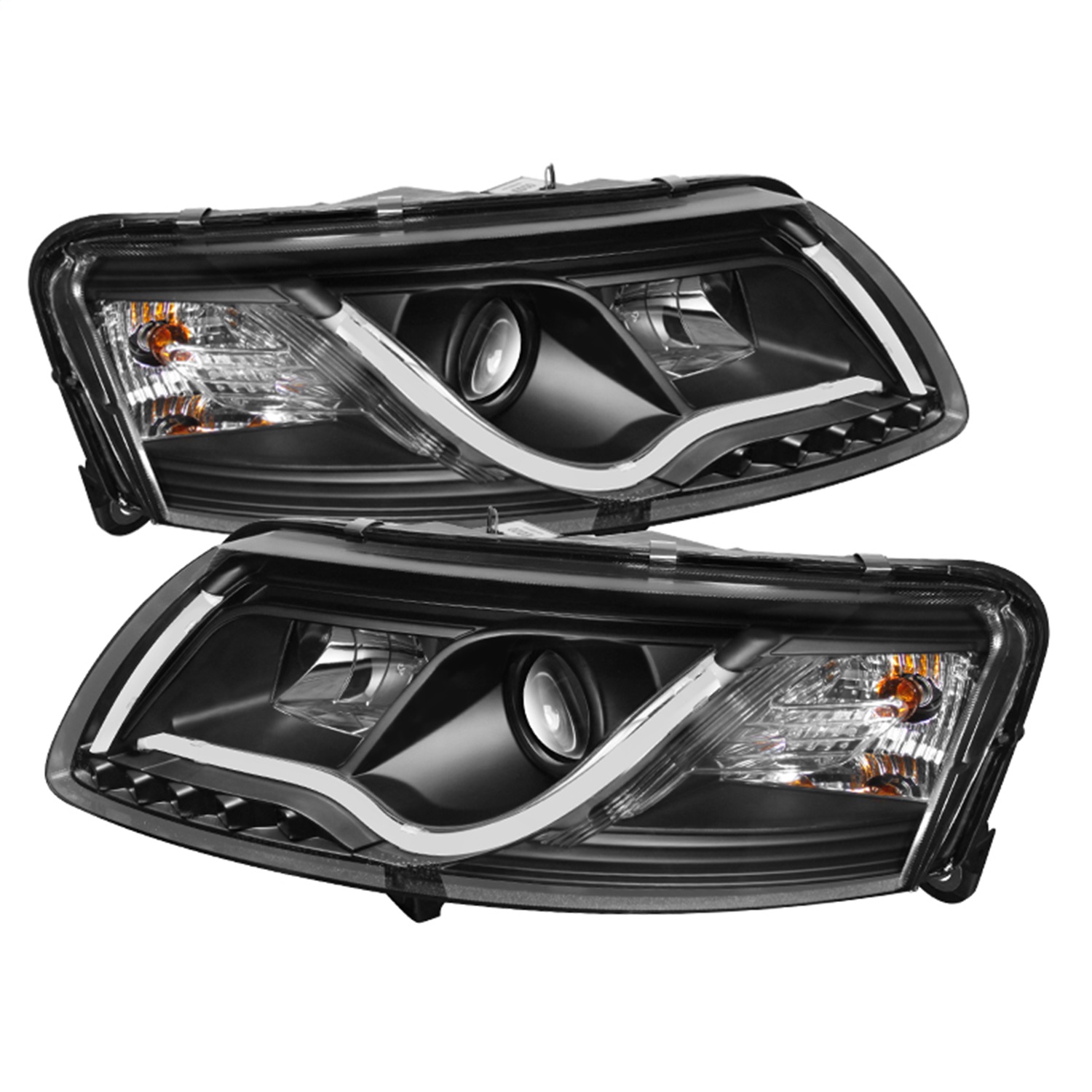 Spyder Auto 5071903 DRL LED Projector Headlights Fits 06-07 A6
