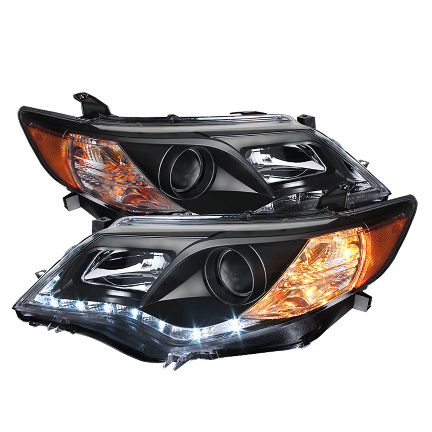 Spyder Auto 5072658 DRL Projector Headlights Fits 12-14 Camry