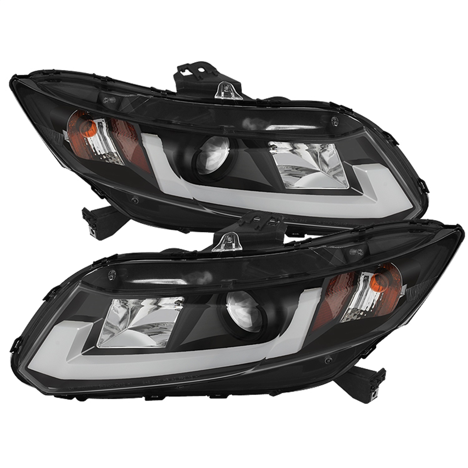 Spyder Auto 5076519 Projector Headlights Fits 12-14 Civic