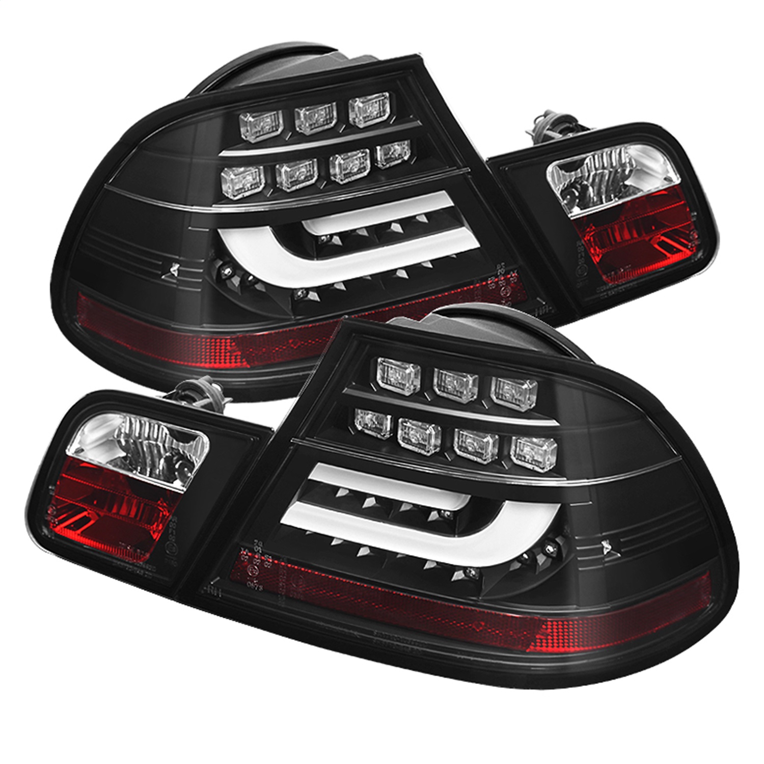 Spyder Auto 5076564 Light Bar Style LED Tail Lights Fits 04-06 325Ci 330Ci