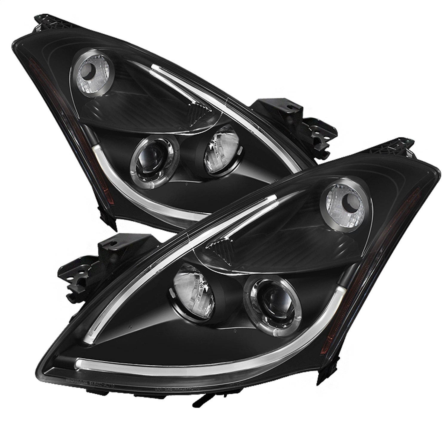 Spyder Auto 5076830 Halo DRL LED Projector Headlight Fits 10-12 Altima