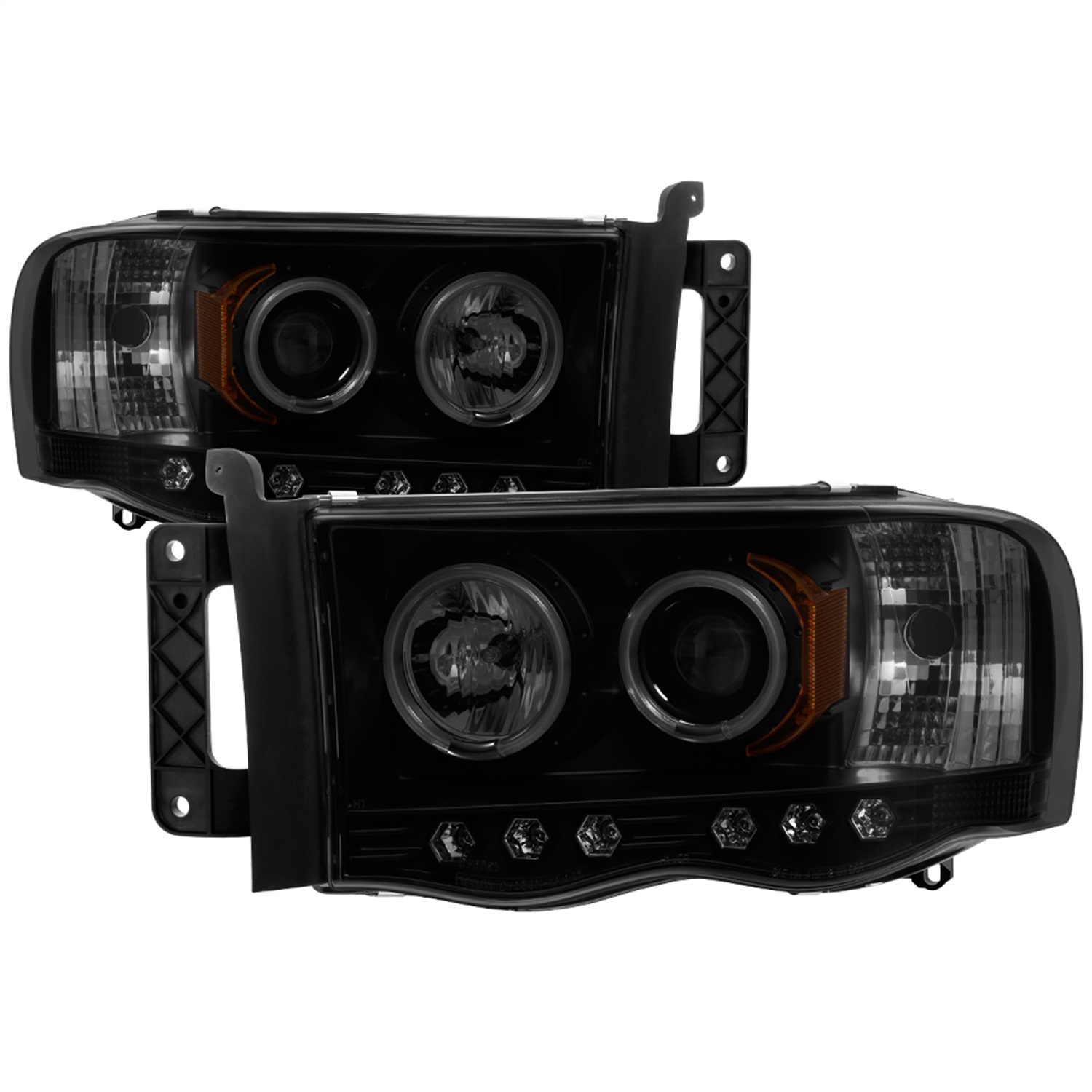 Spyder Projector Headlights, Fits Dodge Ram 1500 02-05 / Ram 2500/3500 03-05