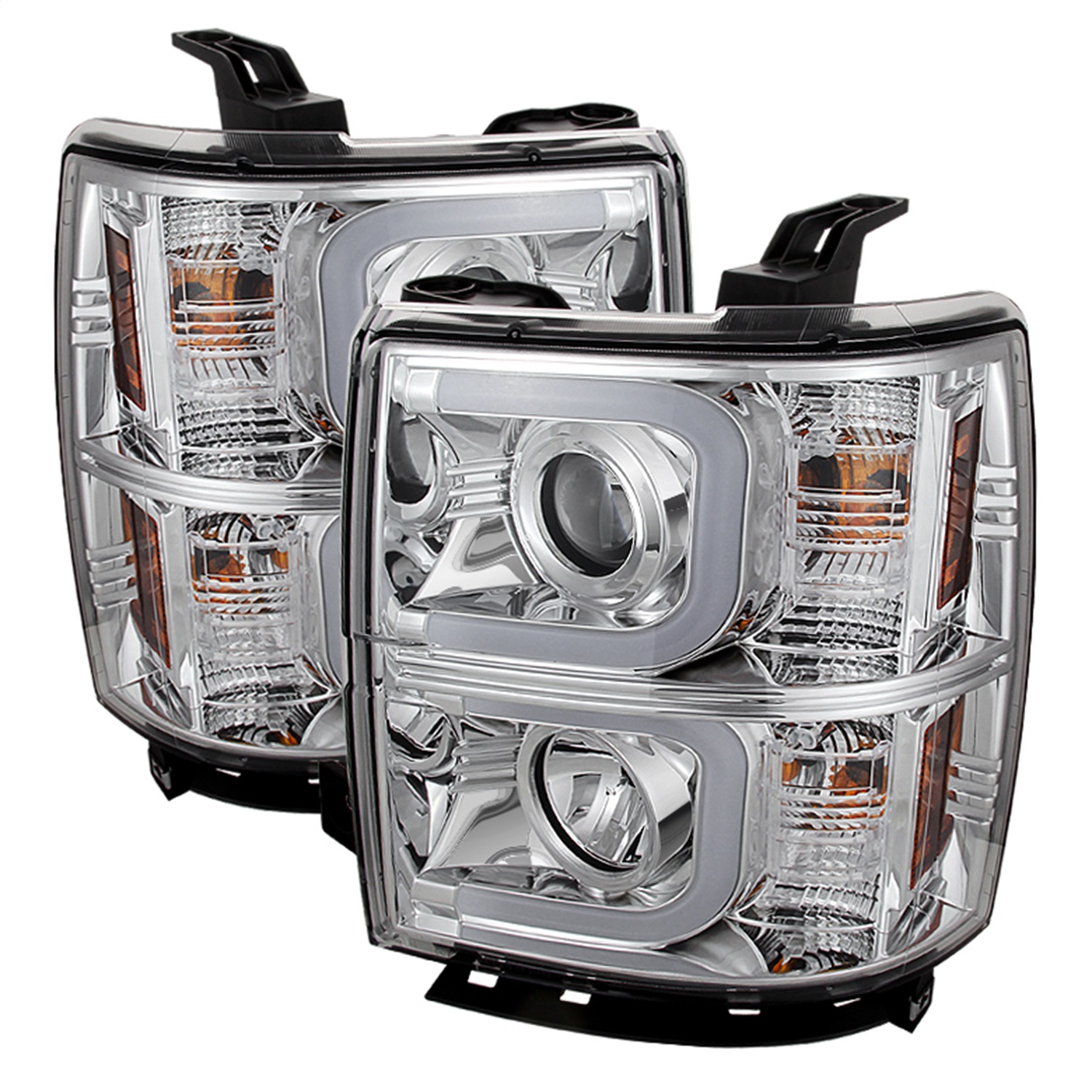 Spyder Auto 5079480 Projector Headlights Fits 14-15 Silverado 1500