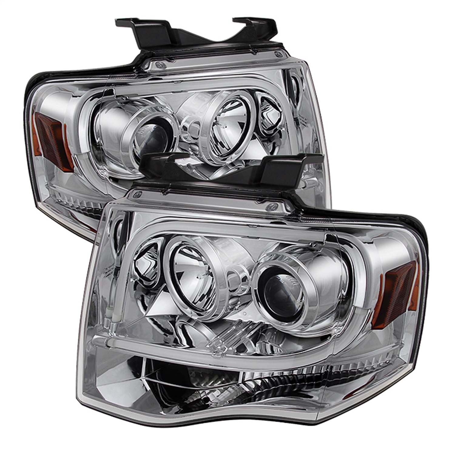 Spyder Auto 5079510 DRL Projector Headlights Fits 07-13 Expedition