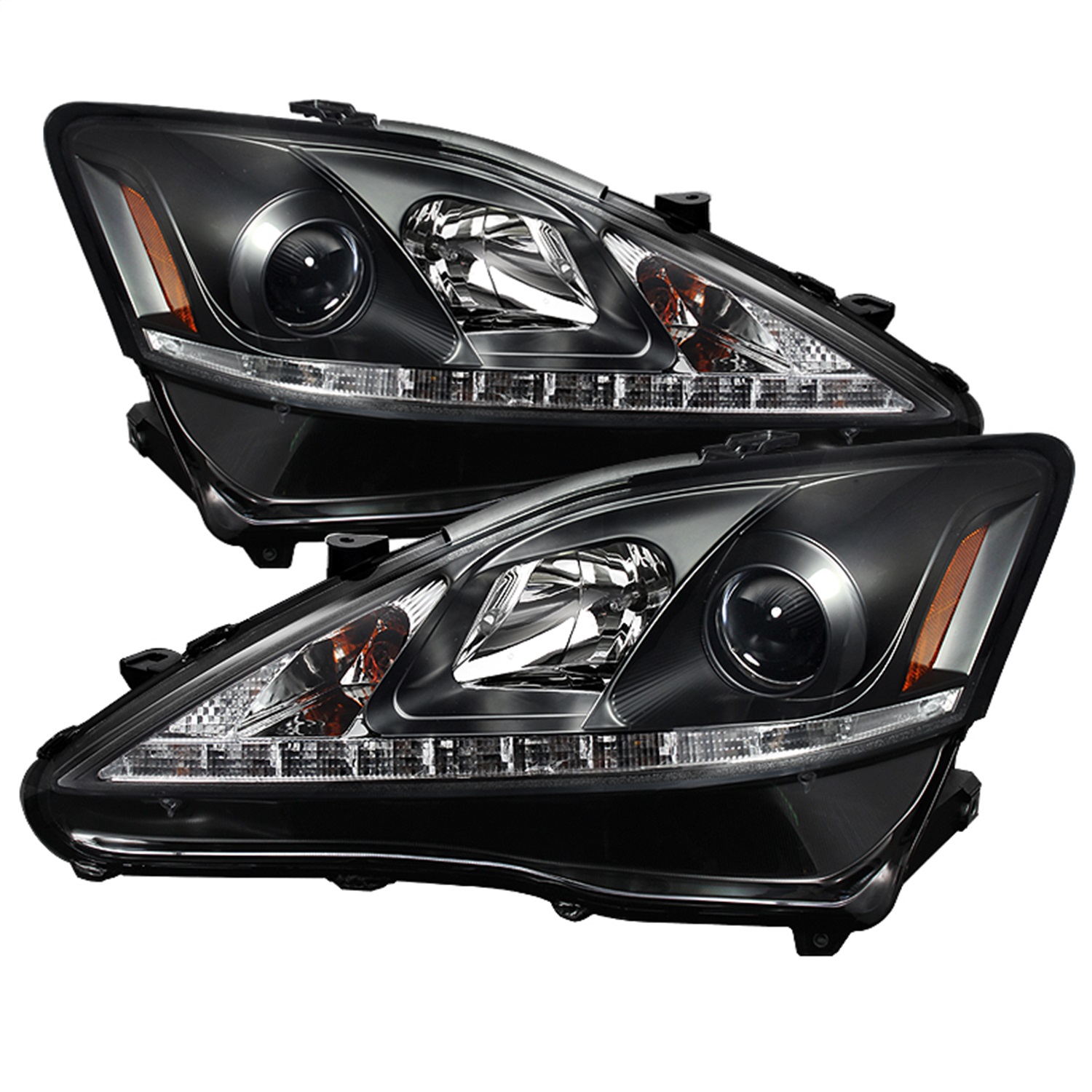 Spyder Auto 5080059 DRL Projector Headlights Fits 06-10 IS250 IS350