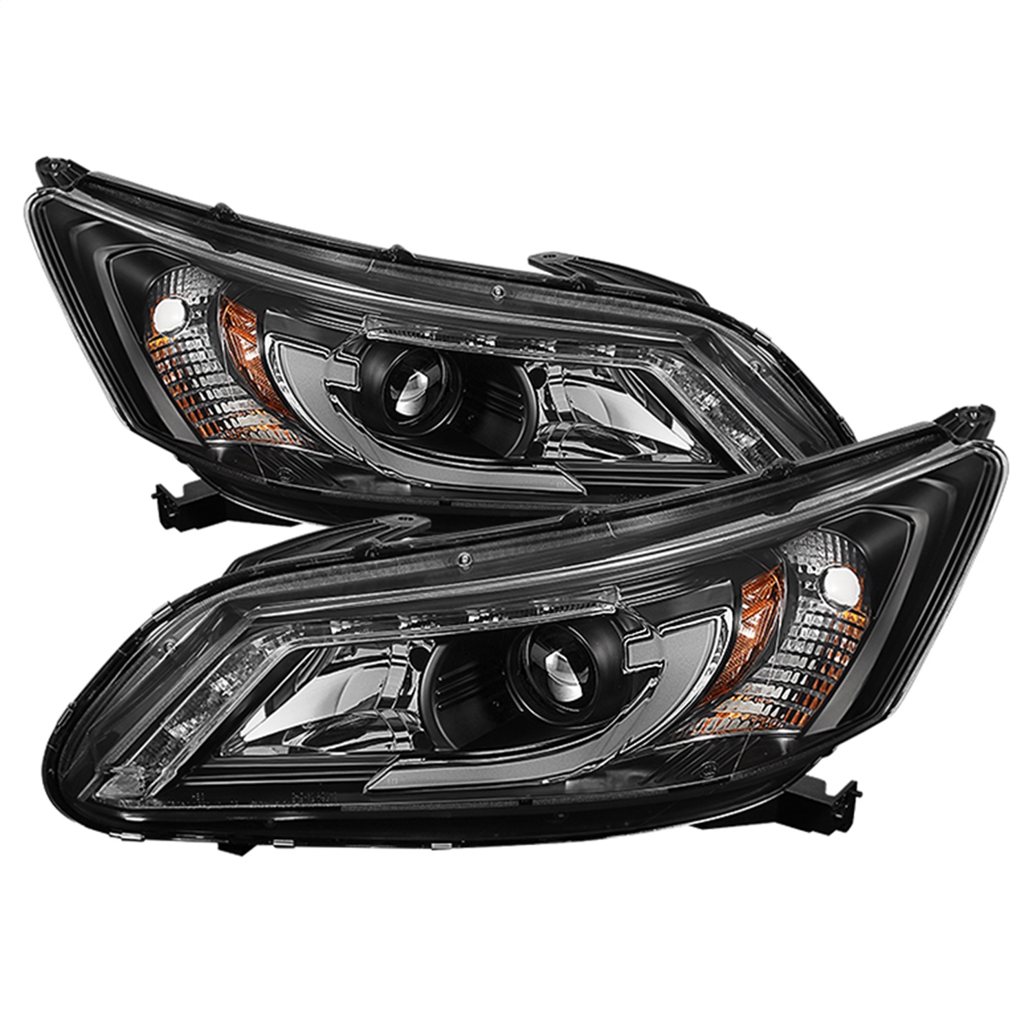 Spyder Auto 5080530 DRL Projector Headlights Fits 13-15 Accord