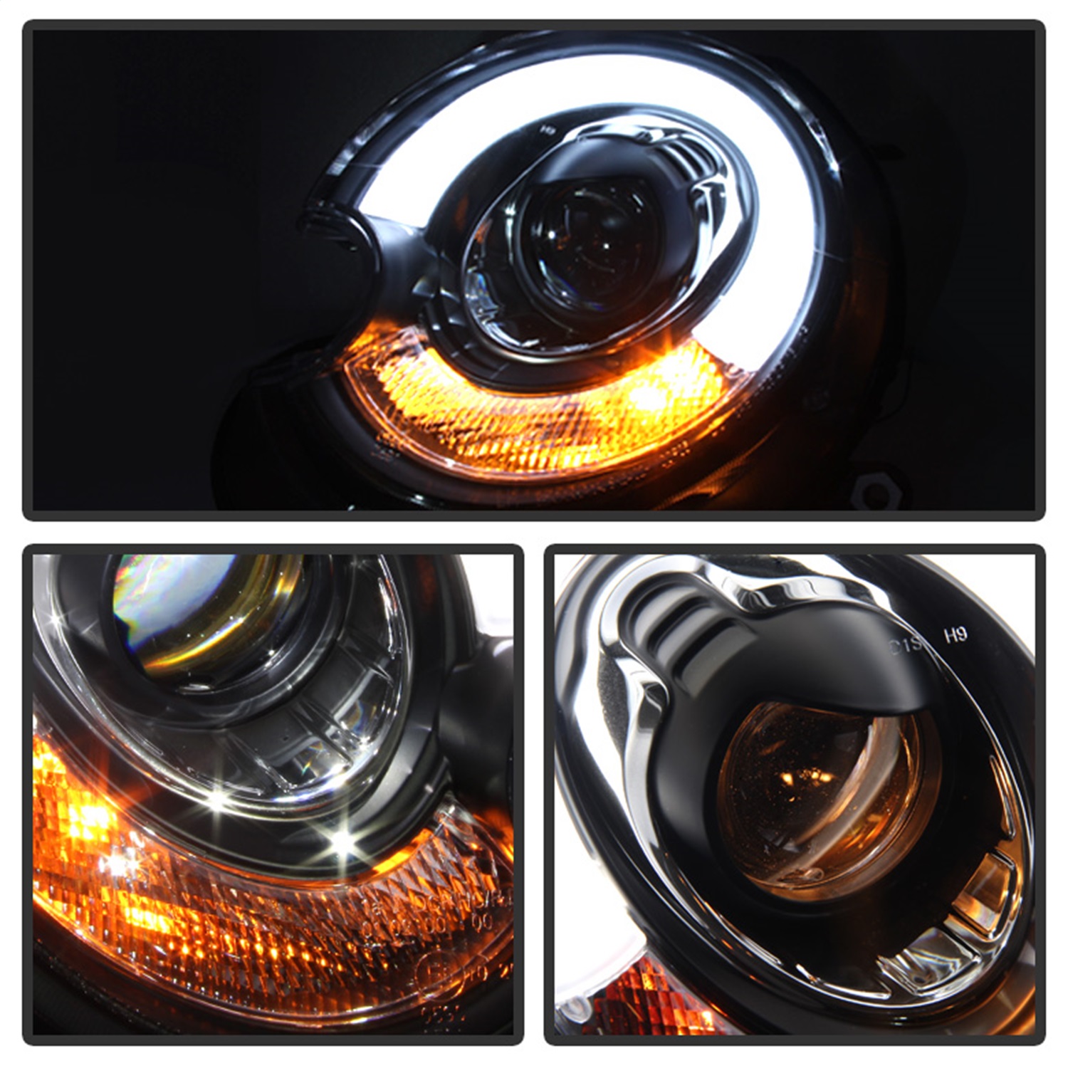 Spyder Auto 5080615 Projector Headlights Fits 10-12 Cooper