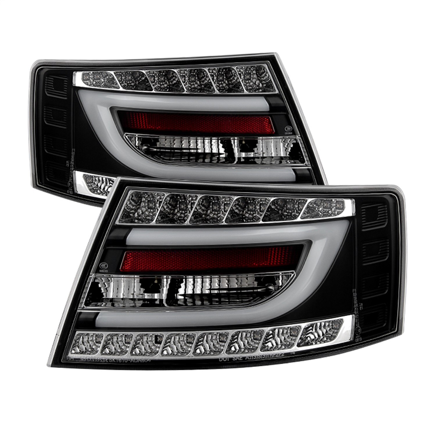 Spyder Auto 5080769 Light Bar LED Tail Lights Fits 06-08 A6