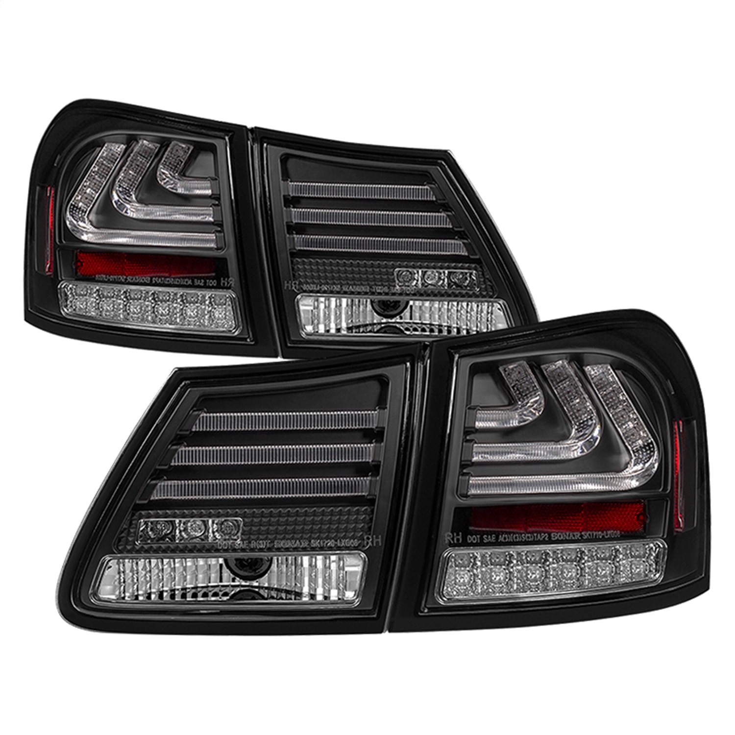 Spyder Auto 5082596 LED Tail Lights Fits 07-11 GS350