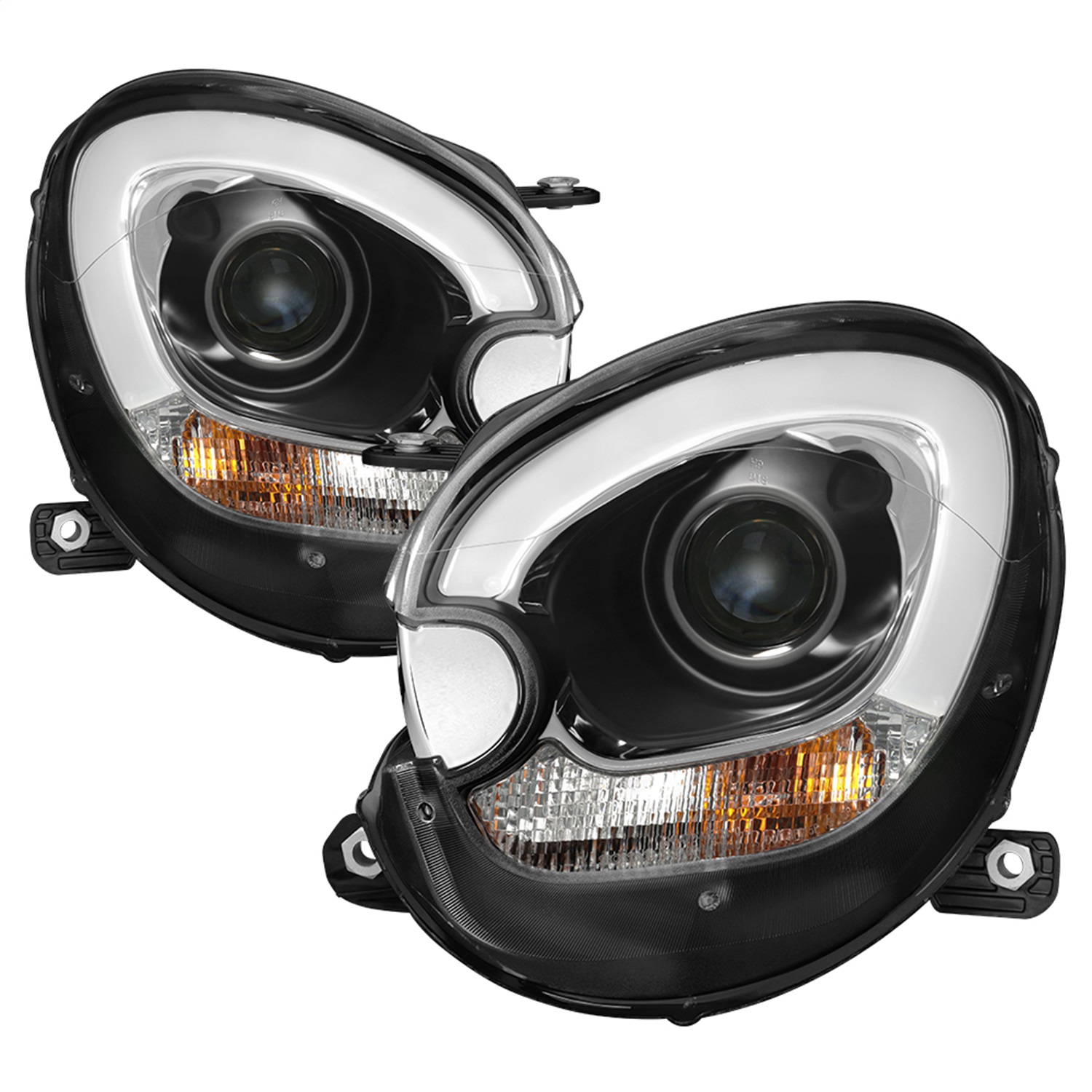 Spyder Auto 5083449 LBDRL Projector Headlights Fits 11-15 Cooper Countryman