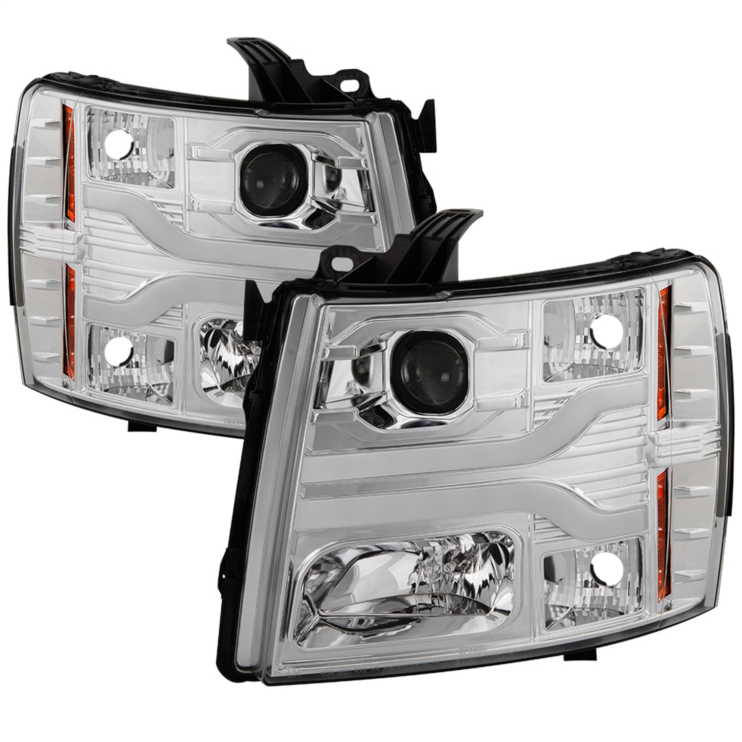 Spyder Auto 5083616 DRL LED Projector Headlights