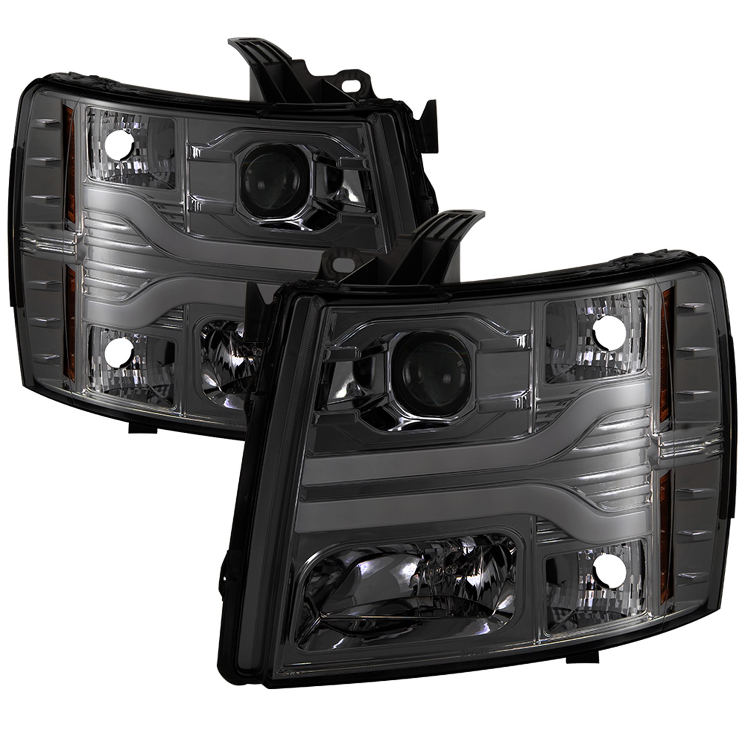 Spyder Auto 5083623 DRL LED Projector Headlights